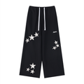 Star Wide Leg Sweatpants