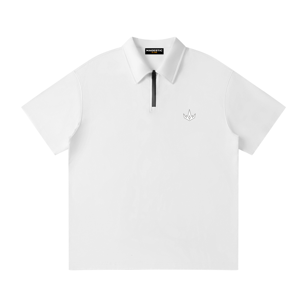 Quarter-Zip Polo Shirt