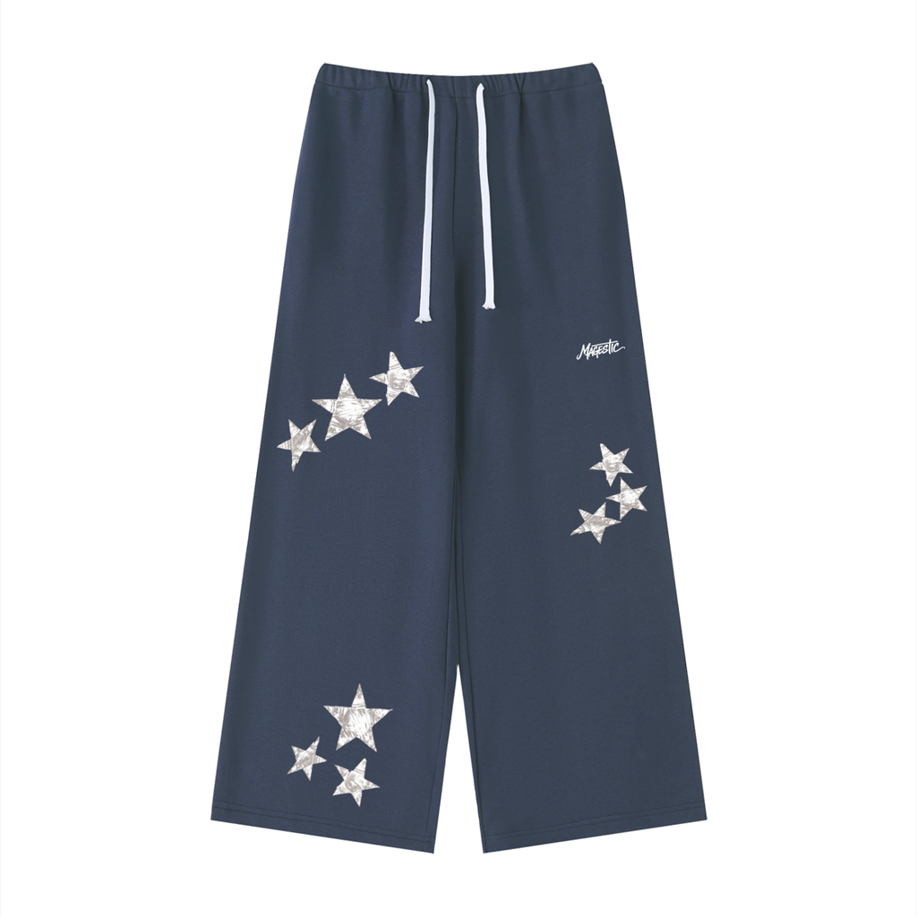 Star Wide Leg Sweatpants