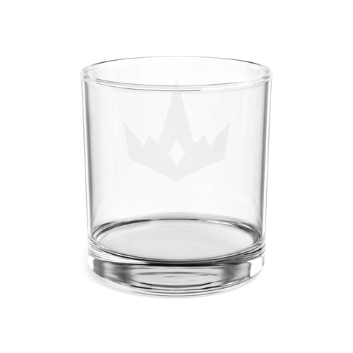 Exclusive Crown Engraved Whiskey Glass