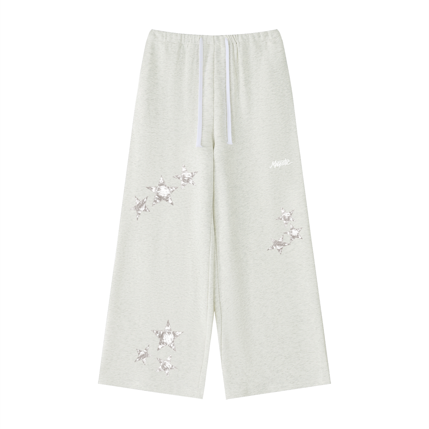Star Wide Leg Sweatpants