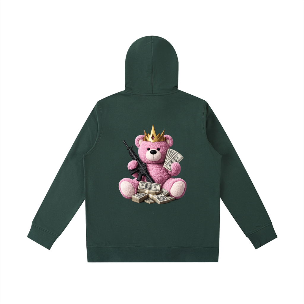 Pink Teddy Gunz & Fundz Oversized Hoodie