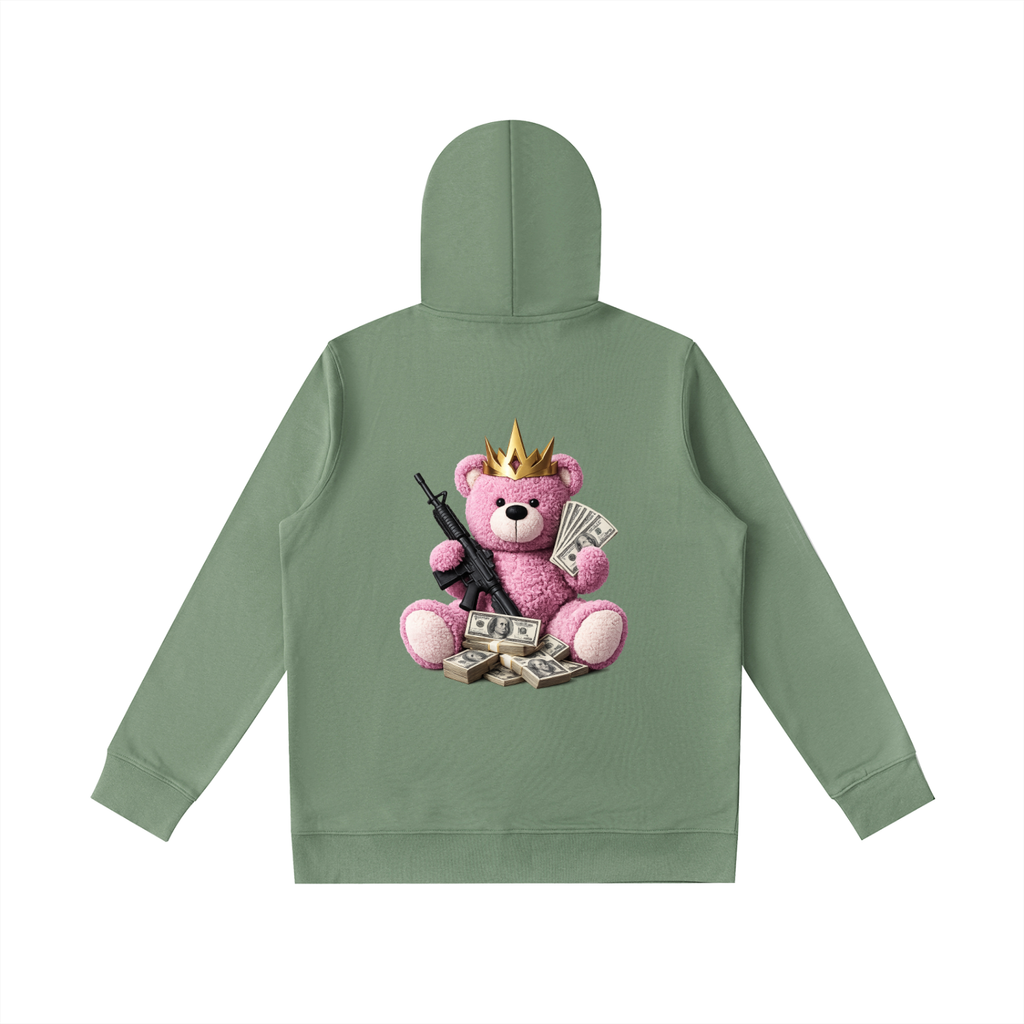 Pink Teddy Gunz & Fundz Oversized Hoodie