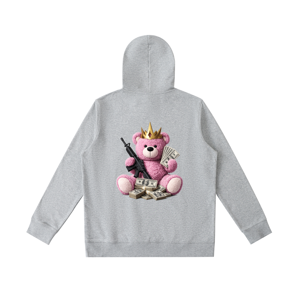 Pink Teddy Gunz & Fundz Oversized Hoodie