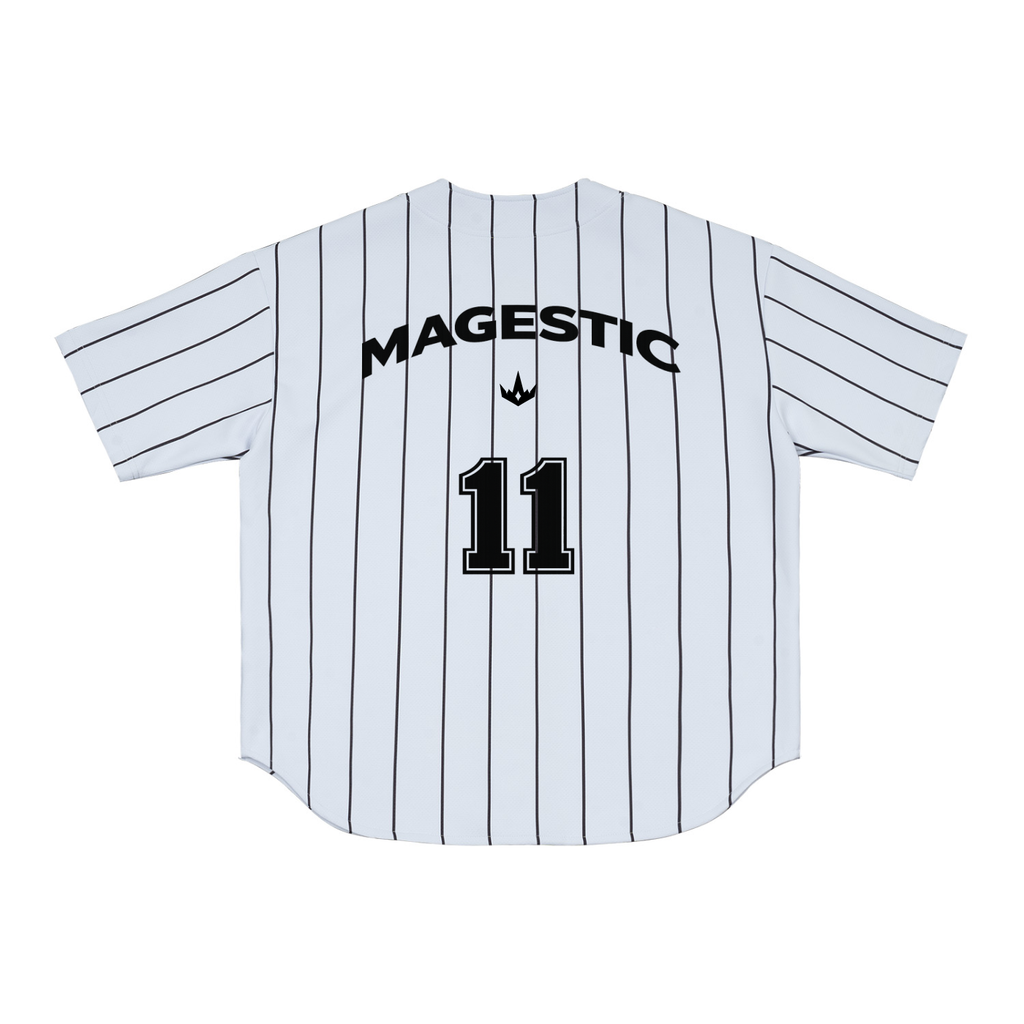 Pinstripe Baseball Jersey