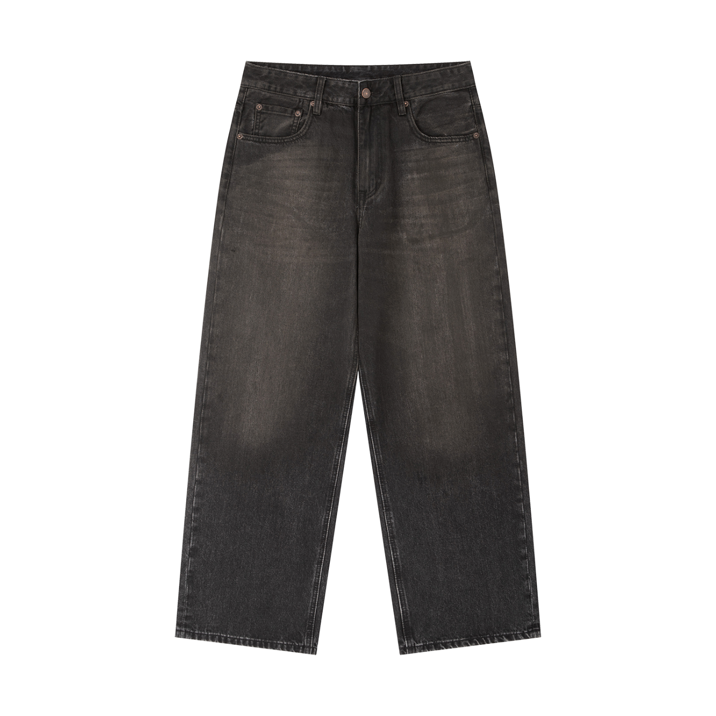 Dark Wash Heavyweight Denim Jeans