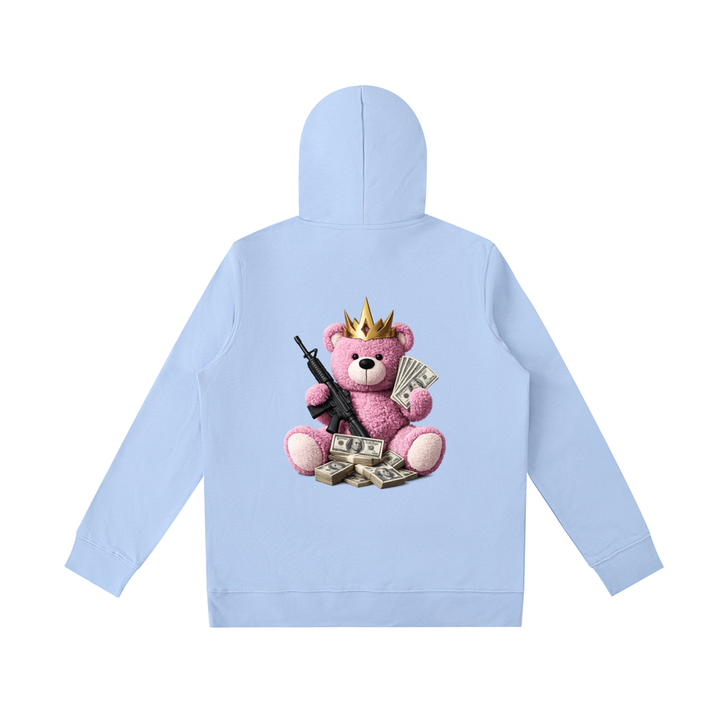 Pink Teddy Gunz & Fundz Oversized Hoodie