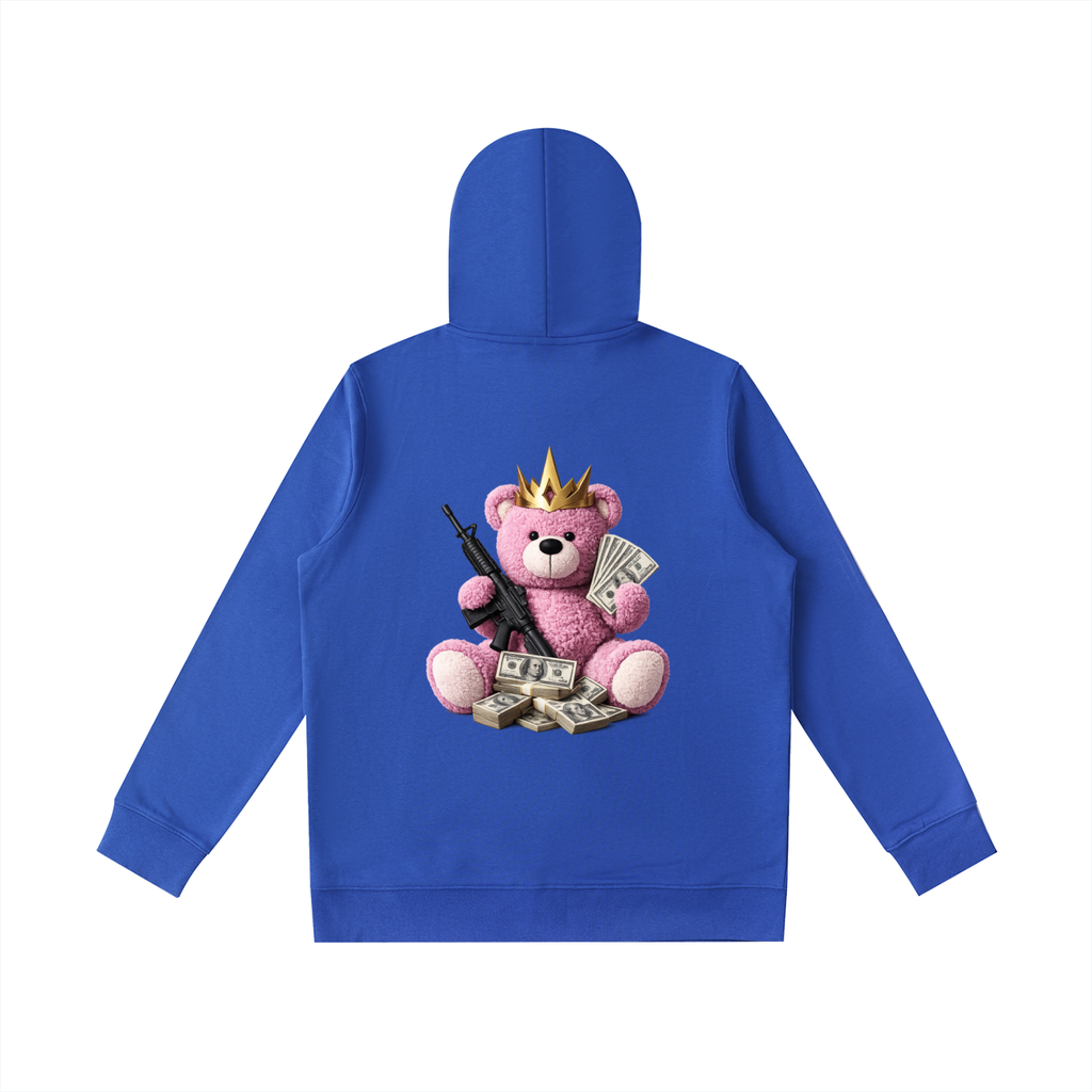 Pink Teddy Gunz & Fundz Oversized Hoodie