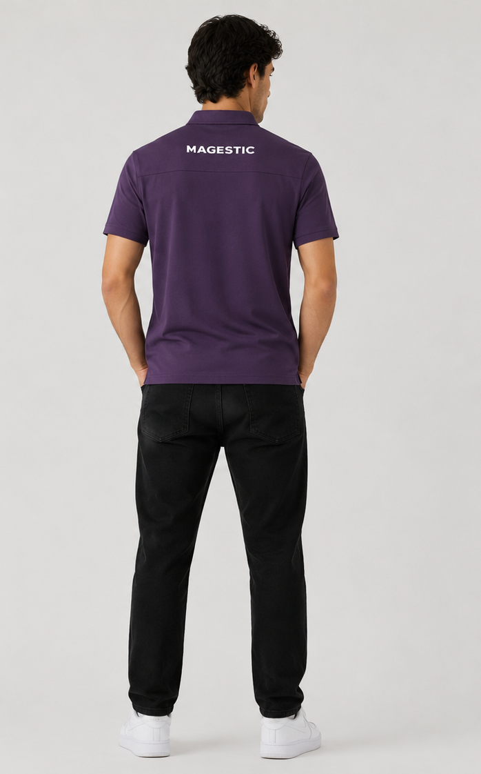 Quarter-Zip Polo Shirt