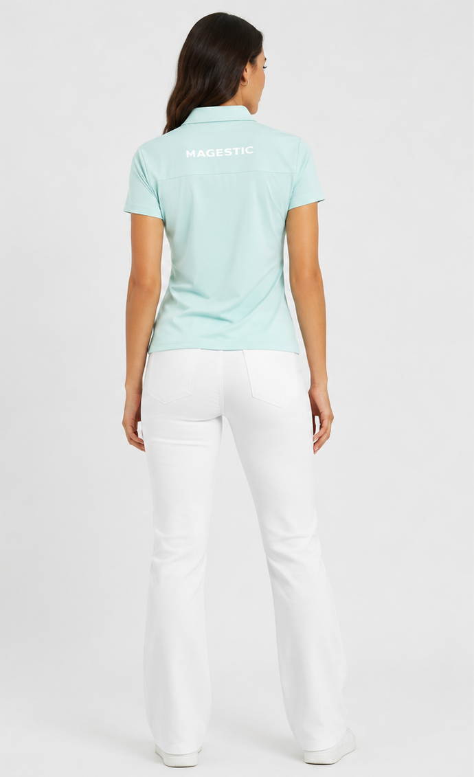 Quarter-Zip Polo Shirt