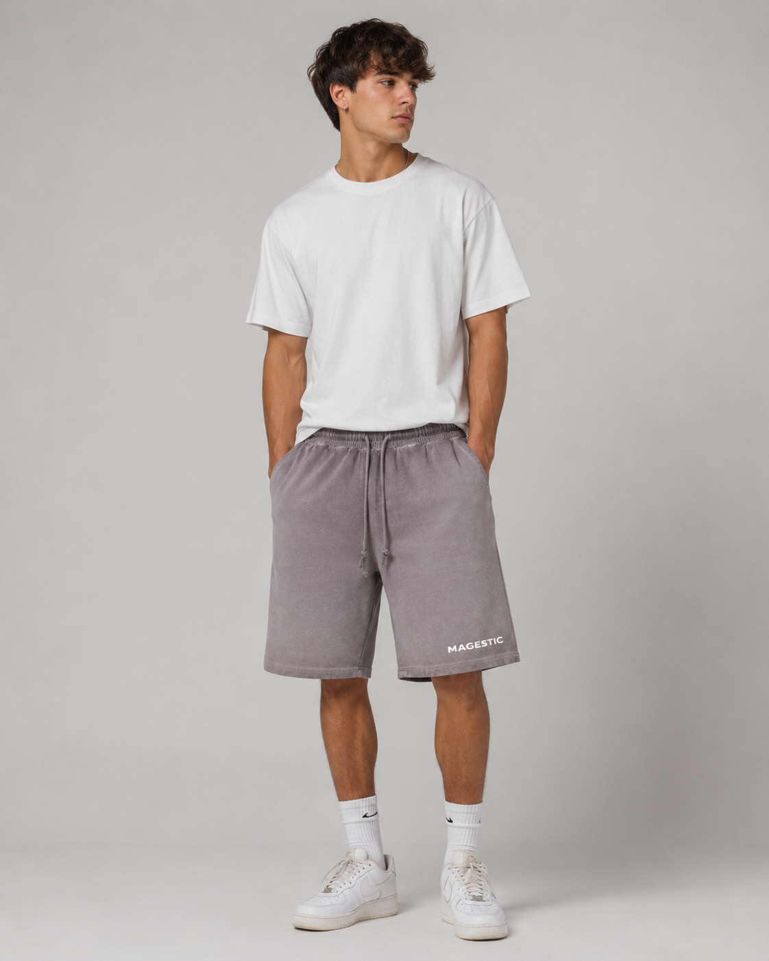Reverse Dyed Sweatshorts