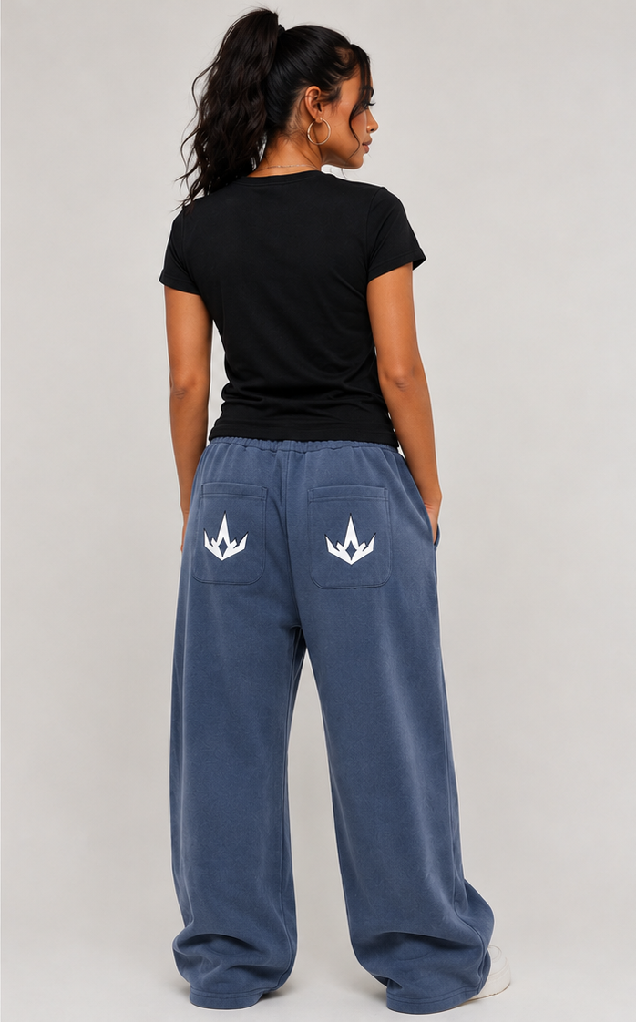 Star Wide Leg Sweatpants