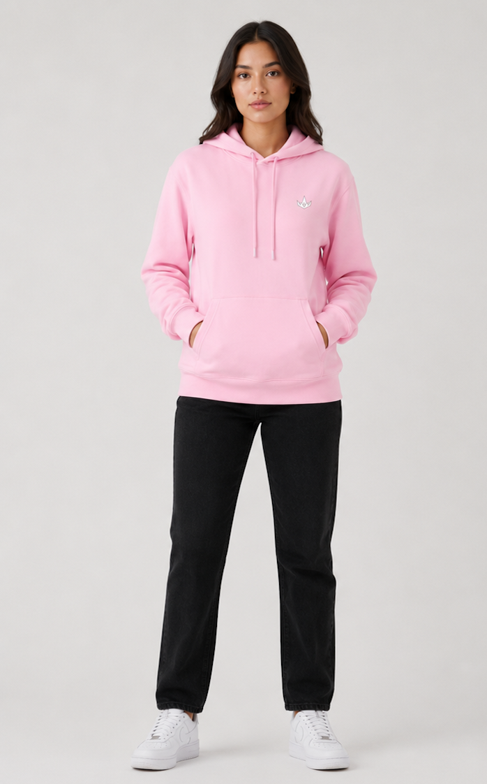 Pink Teddy Gunz & Fundz Oversized Hoodie