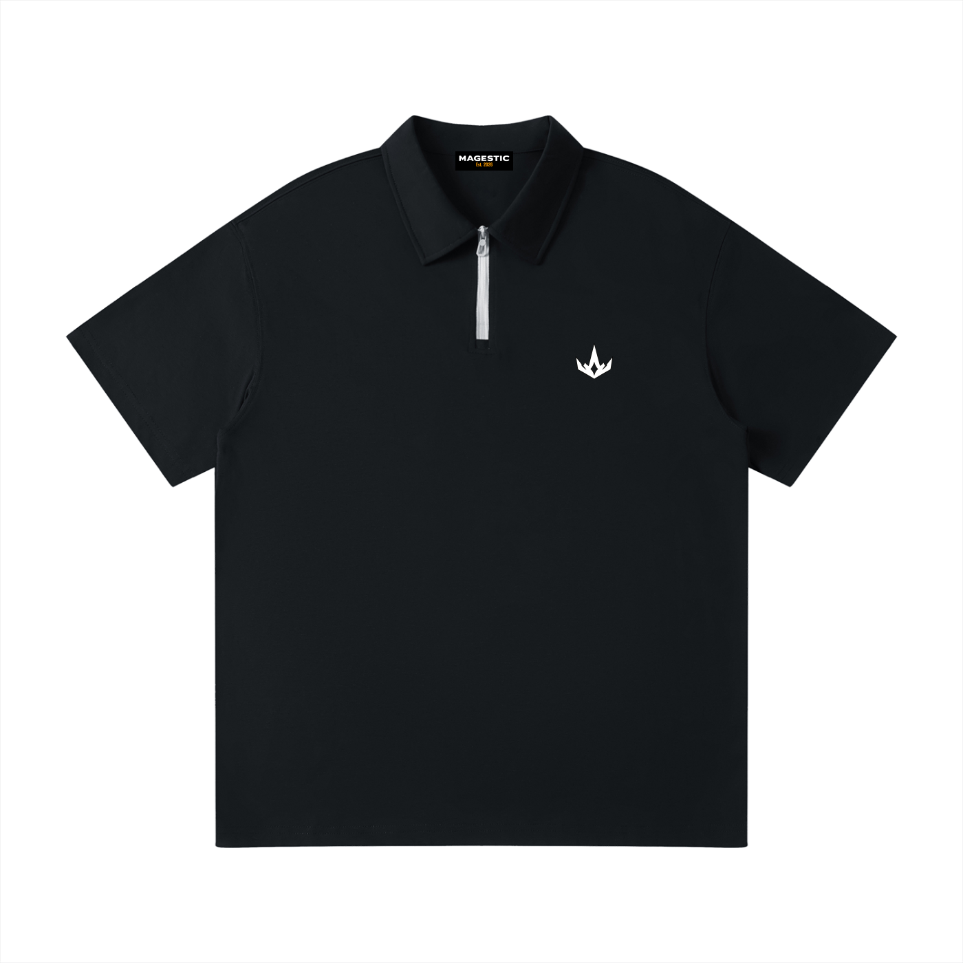 Quarter-Zip Polo Shirt