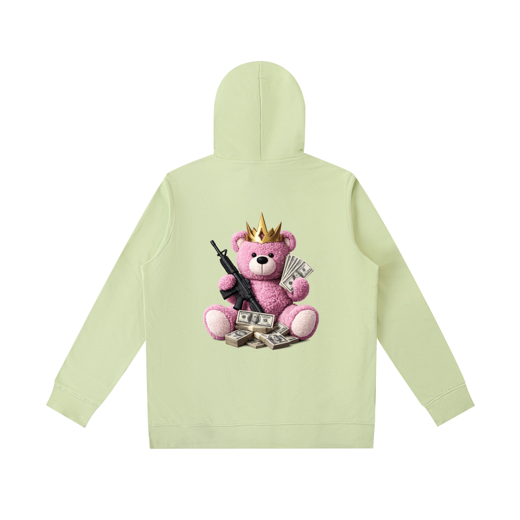 Pink Teddy Gunz & Fundz Oversized Hoodie