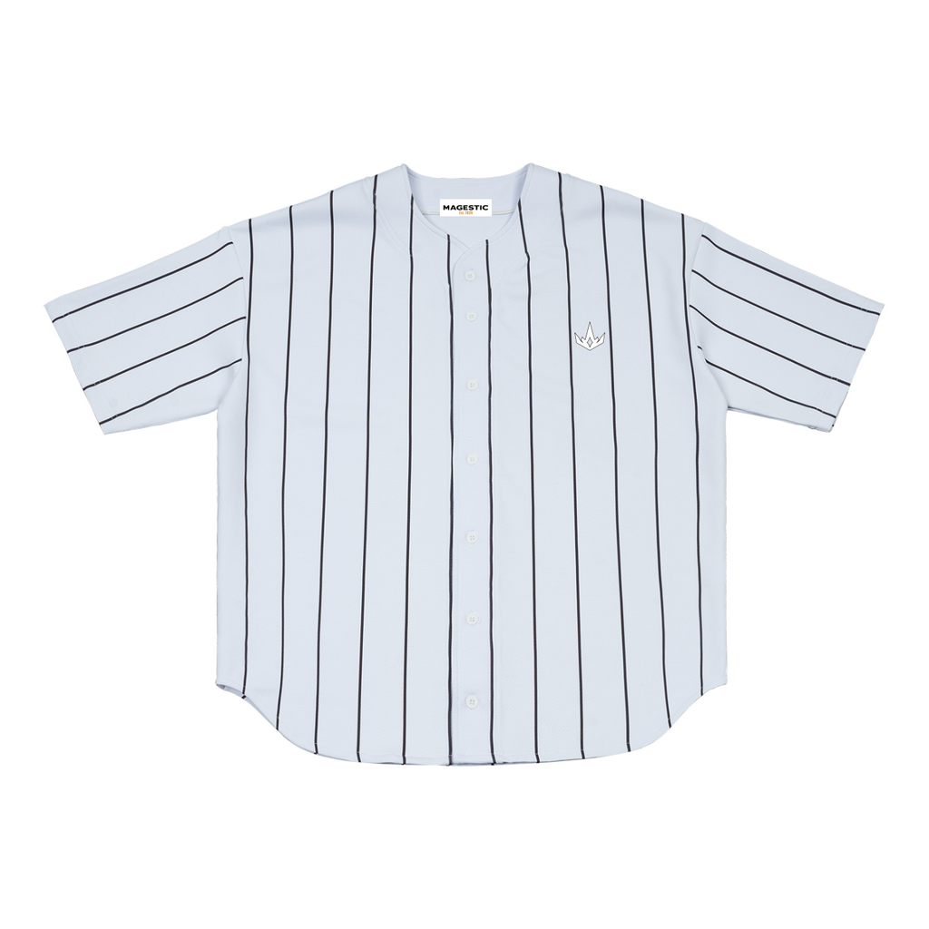Pinstripe Baseball Jersey