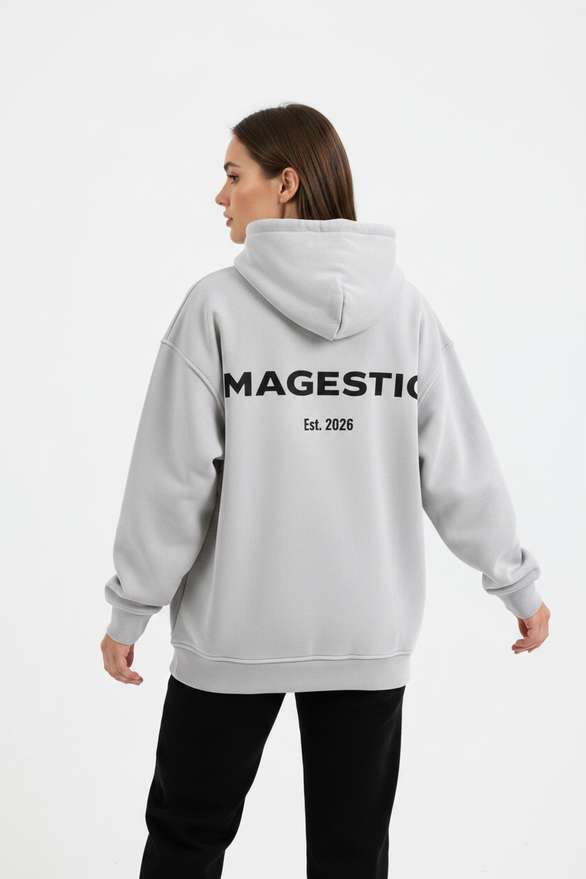 Female hoodie back